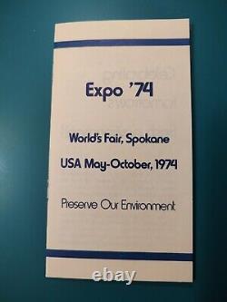Dossier de présentation spéciale de l'exposition Peter Max Expo'74 - Quatre premiers jours de couvertures, feuille d'or