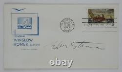 Edward Stasack Signé 1962 Couverture Du Premier Jour Fdc Honorant Winslow Homer