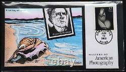 États-Unis Utilisé #3649a-3649t 37c Ensemble de 20 timbres photographiques Collins First Day Covers (FDC)