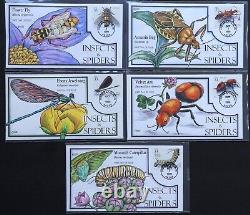 États-Unis Utilisés #3351a-t 33c Insectes/Araignées Ensemble de 20 Enveloppes Premier Jour Collins (EFP)