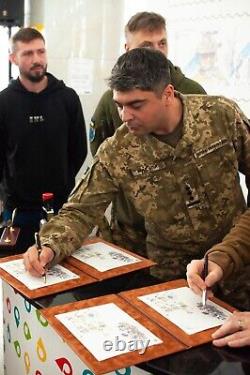 FDC & Bloc de Timbres Gloire aux Forces Armées de l'Ukraine