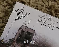 Fdc Enveloppe Couverture Timbre Banksy Graffiti Tn Fck Putin Go Fk Avec 3 Signes