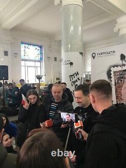 Fdc Signé Année De Résistance Banksy Ukraine Enveloppe Borodanka