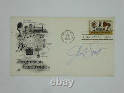 George C Scott Signé Autographié 1973 Couverture Du Premier Jour Acteur De La Fdc Jsa Coa