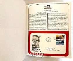 Incroyable collection de 250 premiers jours enveloppes FDC Postal Commemorative Society