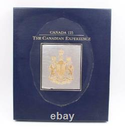 L'histoire Du Canada Stamp & Fdc Set + Gold Foil 4 Vol. Ensemble De 84 + Documents