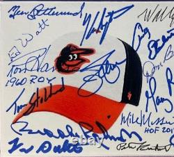 Légendes signées des Baltimore Orioles (15 signatures) FDC Autographed First Day Cover