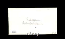 Mack Robinson JSA signé FDC 1982 Cache du Premier Jour Jackie Robinson Autographe