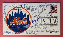 Mets signés 1969 (12 signatures) FDC Autographed First Day Cover