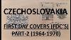 Philatélie Premiers Jours Couvre Fdc De La Tchécoslovaquie Partie 2 1964 1970 Hobby Vintage