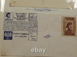 Pologne Fdc Premier Jour Cover Collection (179 Fdc) 40's-50's Regular, Airmail