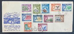 Premier jour d'émission de timbres 1960 de l'île de Pitcairn