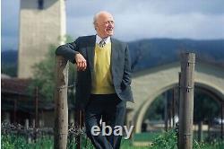 ROBERT MONDAVI Carte Premier Jour dédicacée et signée