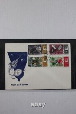 Raretés FDC du Qatar 1961-1966 Collection de timbres du premier jour