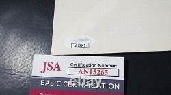 Red Auerbach Bob Cousey a signé le Premier Jour d'émission FDC JSA Certified