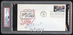 Rusty Schweickart a signé l'autographe Skylab FDC First Day Cover PSA/DNA Slabbed