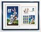 S/o L'ambassadeur Des Timbres Bugs Bunny Stamp Set Lithorgraph Print Fdc
