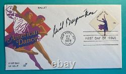 Signé Mikhel Baryshnikov Fdc Autographed First Day Cover