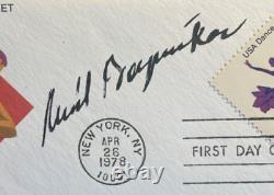 Signé Mikhel Baryshnikov Fdc Autographed First Day Cover