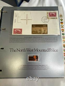 Stamp Vault Story Of Canada Fdc Set 4 Volumes + Slipcases Collection Excelsior