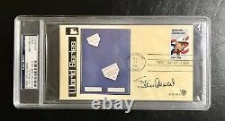 Stan Musial 1984 Premier Jour Couverture Signée Psa Encapsulée 1944 World Series