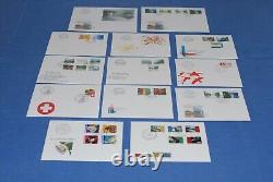 Suisse 1989-2000 présentée Premiers Jour Couvre FDC BlueLakeStamps Attrayant