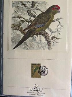 WWF Fonds Mondial pour la Nature Édition Officielle Preuve 48 timbres 48 FDC MNH